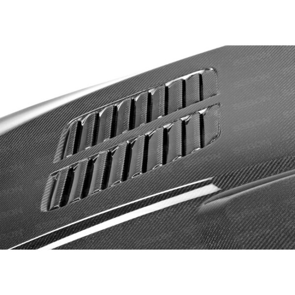Seibon Carbon, HD1012BMWF10-GTR, GTR-style carbon fiber hood for 2011-2016 5-series and 2013-2016 M5