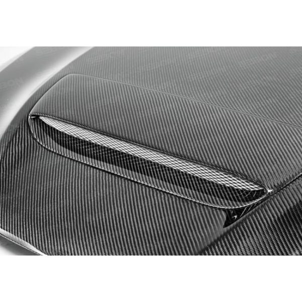 Seibon Carbon, HD1012MZ3-OE, OE-style carbon fiber hood for 2010-2013 Mazdaspeed 3
