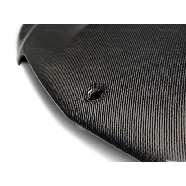 Seibon Carbon, HD1112MBC63-GT, GT-style carbon fiber hood for 2012-2015 Mercedes Benz C63