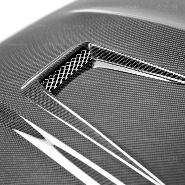 Seibon Carbon, HD1112SCNTC-TS, TS-style carbon fiber hood for 2011-2013 Scion TC