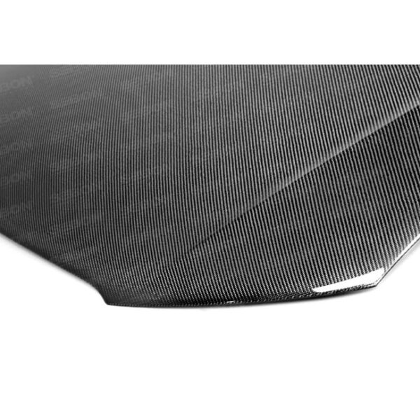 Seibon Carbon, HD1213AUA4-OE, OEM-style carbon fiber hood for 2013-2015 Audi A4
