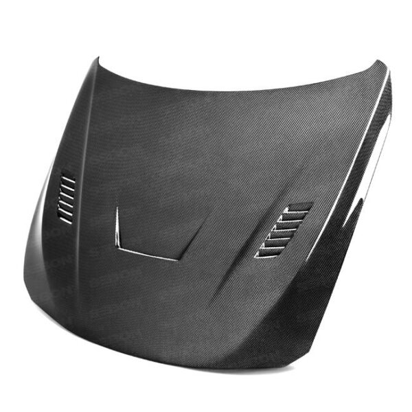 Seibon Carbon, HD1213BMWF30-VR, VR-style carbon fiber hood for 2011-2020 BMW F30 and 2014-2019 F32
