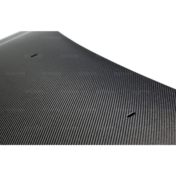 Seibon Carbon, HD1213FDFO-RS, RS-style carbon fiber hood for 2012-2014 Ford Focus