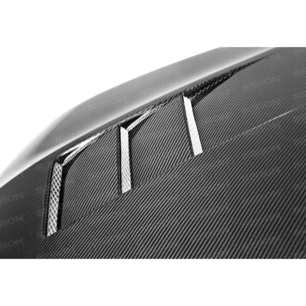 Seibon Carbon, HD1213HDCV2D-TS, TS-style carbon fiber hood for 2012-2013 Honda Civic 2DR and 2012 Honda Civic 4DR