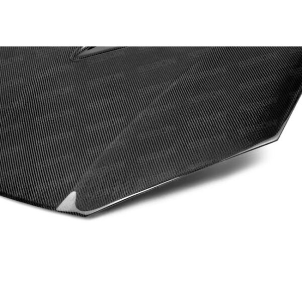 Seibon Carbon, HD1213HYGEN2D-OE, OEM-style carbon fiber hood for 2013-2016 Hyundai Genesis 2dr