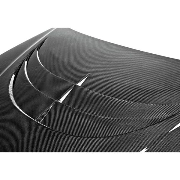 Seibon Carbon, HD1213HYGEN2D-SC, SC-style carbon fiber hood for 2013-2016 Hyundai Genesis 2dr