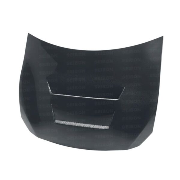 Seibon Carbon, HD1213SCNFRS-DV, DV-style carbon fiber hood for 2013-2020 Scion FRS / Toyota 86 / Subaru BRZ