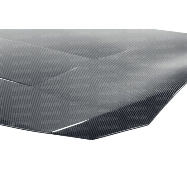 Seibon Carbon, HD1213SCNFRS-DV, DV-style carbon fiber hood for 2013-2020 Scion FRS / Toyota 86 / Subaru BRZ