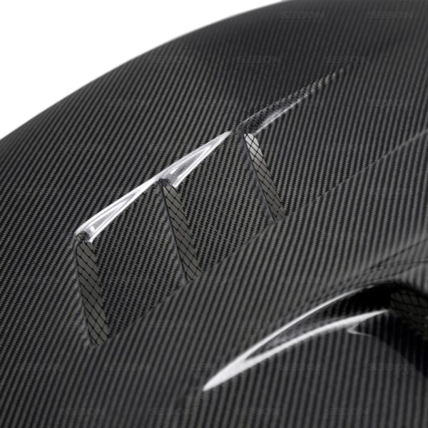 Seibon Carbon, HD1213SCNFRS-FA, FA-style carbon fiber hood for 2013-2020 Scion FRS / Toyota 86 / Subaru BRZ
