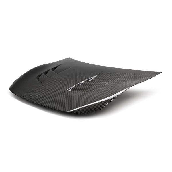 Seibon Carbon, HD1213SCNFRS-TS, TS-style carbon fiber hood for 2013-2020 Scion FRS / Toyota 86 / Subaru BRZ