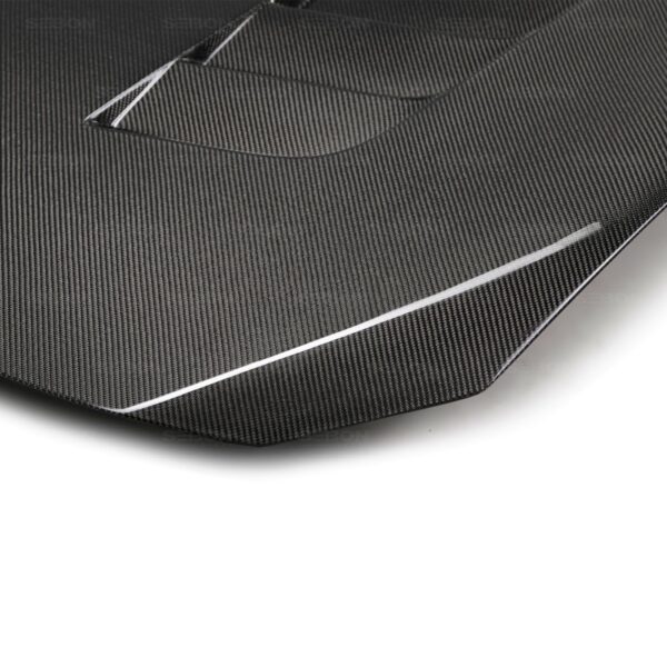 Seibon Carbon, HD1213SCNFRS-TS, TS-style carbon fiber hood for 2013-2020 Scion FRS / Toyota 86 / Subaru BRZ