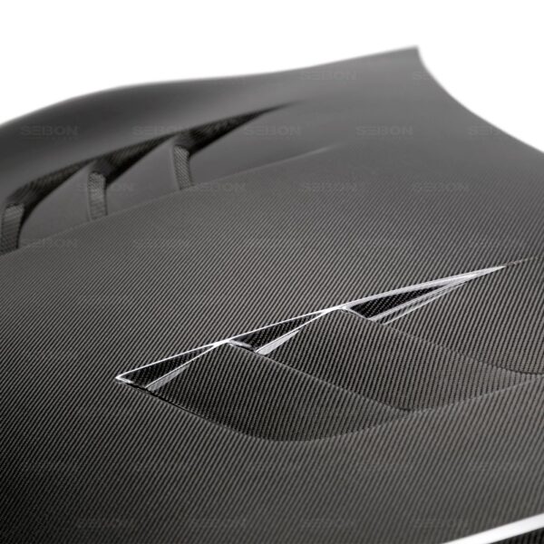 Seibon Carbon, HD1213SCNFRS-TS, TS-style carbon fiber hood for 2013-2020 Scion FRS / Toyota 86 / Subaru BRZ