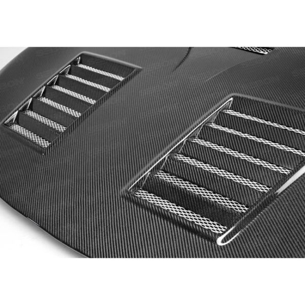 Seibon Carbon, HD1213SCNFRS-VT, VT-style carbon fiber hood for 2013-2020 Scion FRS / Toyota 86 / Subaru BRZ