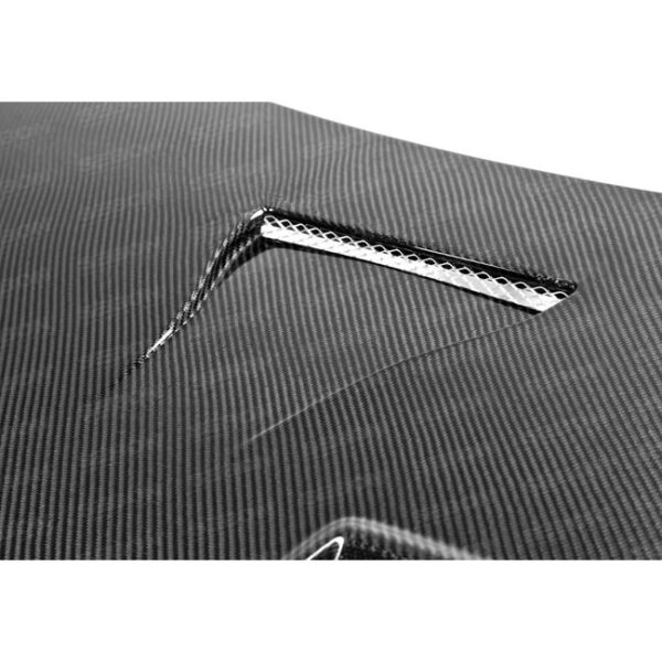 Seibon Carbon, HD1213SCNFRS-VT, VT-style carbon fiber hood for 2013-2020 Scion FRS / Toyota 86 / Subaru BRZ