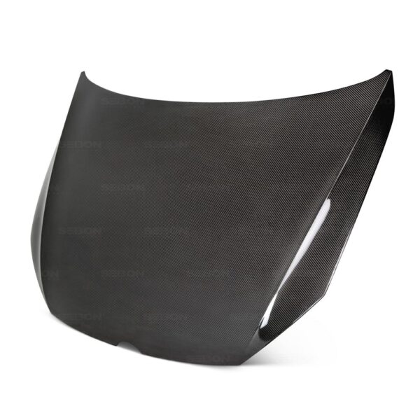 Seibon Carbon, HD12VWG7-OE, OEM-style carbon fiber hood for 2015-2020 VW Golf MK7