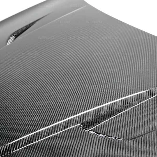 Seibon Carbon, HD12VWG7-TM, TM-style carbon fiber hood for 2015-2020 VW Golf MK7