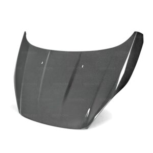 Seibon Carbon, HD14FDFI-OE, OE-style carbon fiber hood for 2014-2019 Ford Fiesta