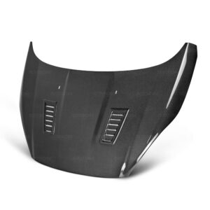 Seibon Carbon, HD14FDFI-RS, RS-style carbon fiber hood for 2014-2019 Ford Fiesta