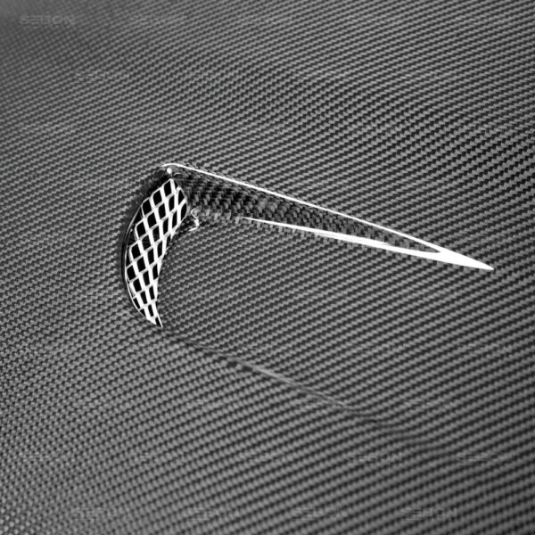 Seibon Carbon, HD14FDFI-TM, TM-style carbon fiber hood for 2014-2019 Ford Fiesta