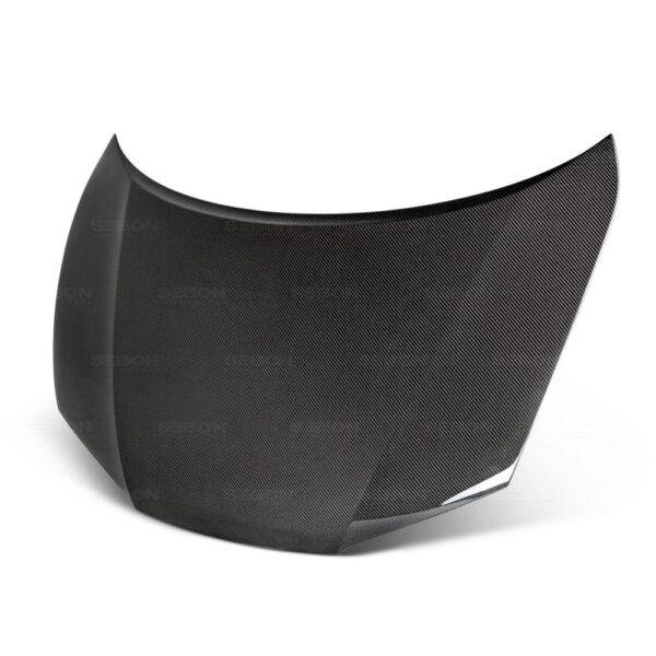 Seibon Carbon, HD14HDCV2D-OE, OEM-style carbon fiber hood for 2012-2015 Honda Civic 2DR