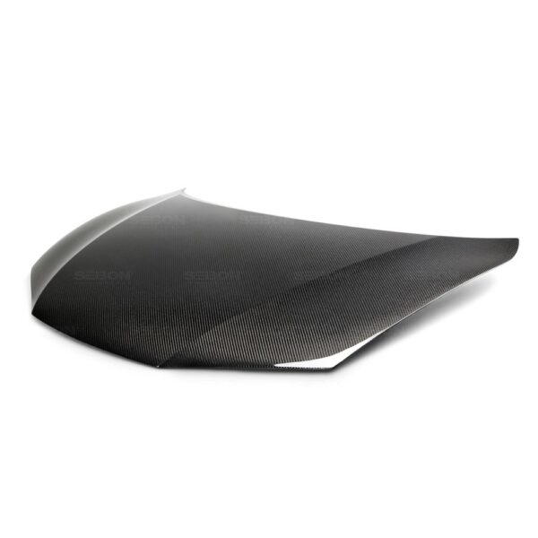 Seibon Carbon, HD14HDCV2D-OE, OEM-style carbon fiber hood for 2012-2015 Honda Civic 2DR