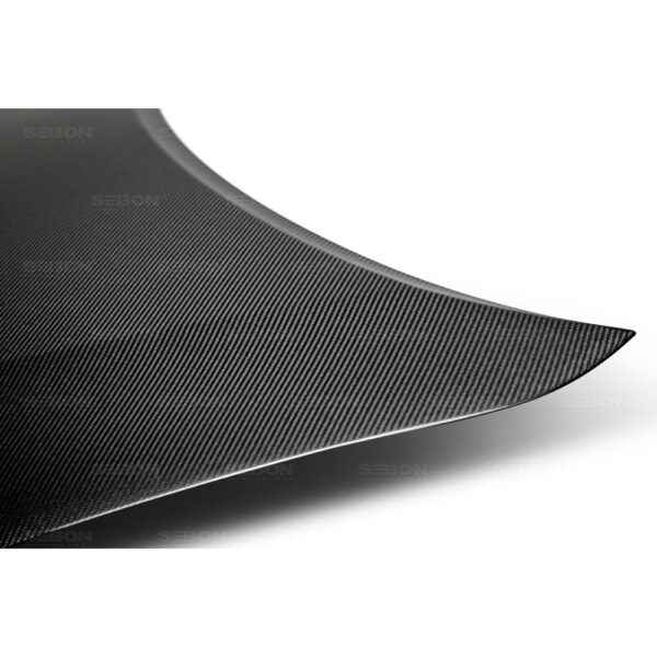 Seibon Carbon, HD14HDCV2D-OE, OEM-style carbon fiber hood for 2012-2015 Honda Civic 2DR