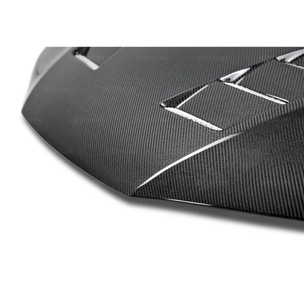 Seibon Carbon, HD14HDCV2D-TS, TS-style carbon fiber hood for 2012-2015 Honda Civic 2DR