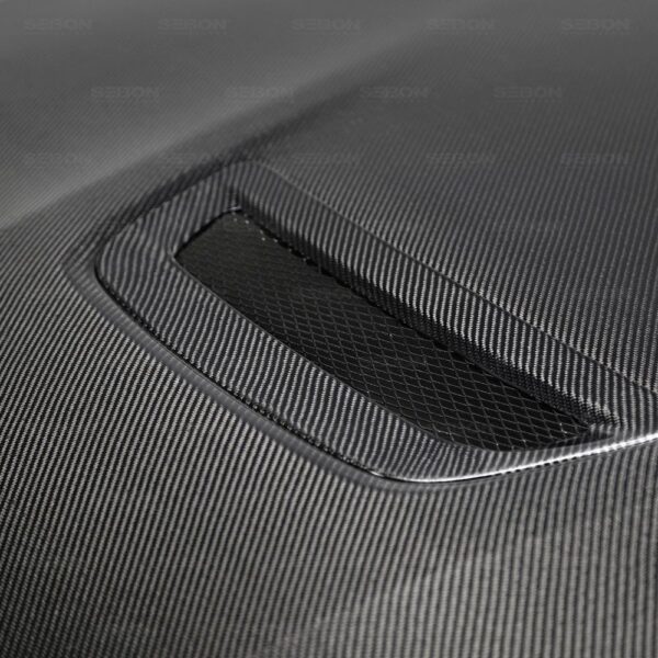 Seibon Carbon, HD15LXRCF-OE, OE-style carbon fiber hood for 2015-2020 Lexus RCF