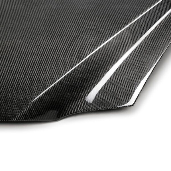 Seibon Carbon, HD15LXRCF-OE, OE-style carbon fiber hood for 2015-2020 Lexus RCF
