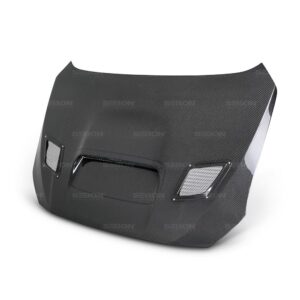 Seibon Carbon, HD15SBIMP-CS, CS-style carbon fiber hood for 2015-2018 Subaru WRX/STi