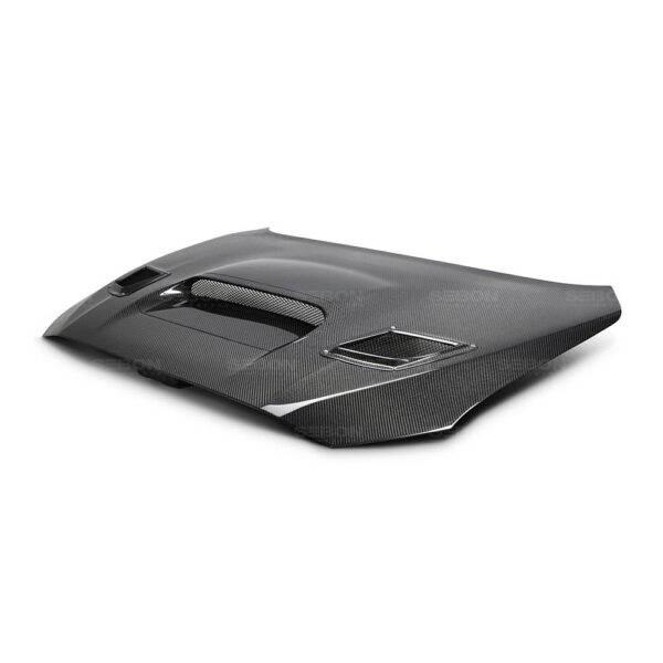 Seibon Carbon, HD15SBIMP-CS, CS-style carbon fiber hood for 2015-2018 Subaru WRX/STi