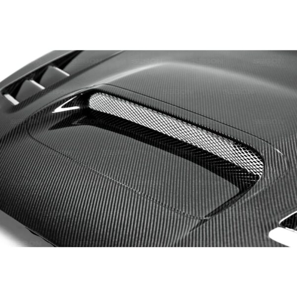 Seibon Carbon, HD15SBIMP-CW, CW-style carbon fiber hood for 2015-2018 Subaru WRX/STi