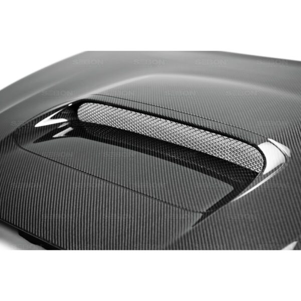 Seibon Carbon, HD15SBIMP-OE, OEM-style carbon fiber hood for 2015-2018 Subaru WRX/STi