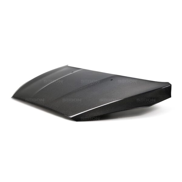 Seibon Carbon, HD16FDFO-OE, OE-style carbon fiber hood for 2015-2018 Ford Focus