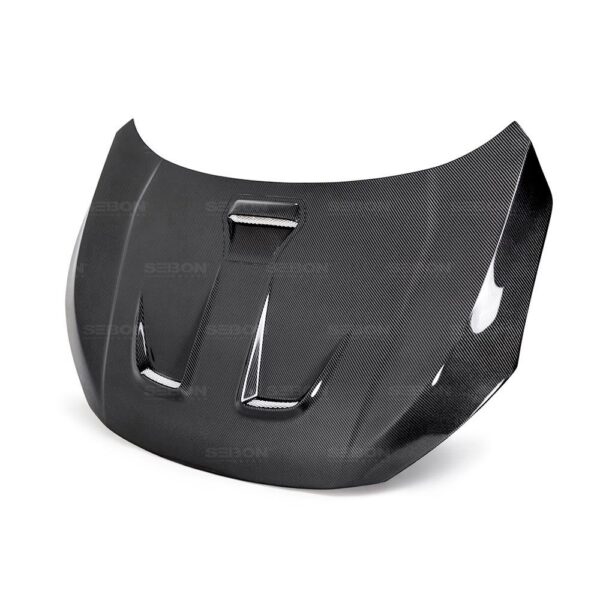 Seibon Carbon, HD16HDCV-MR, MR-style carbon fiber hood for 2016-2020 Honda Civic 2DR/4DR