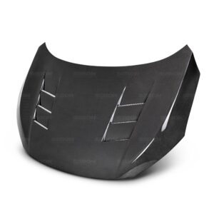 Seibon Carbon, HD16HDCV-TS, TS-style carbon fiber hood for 2016-2020 Honda Civic 2DR/4DR