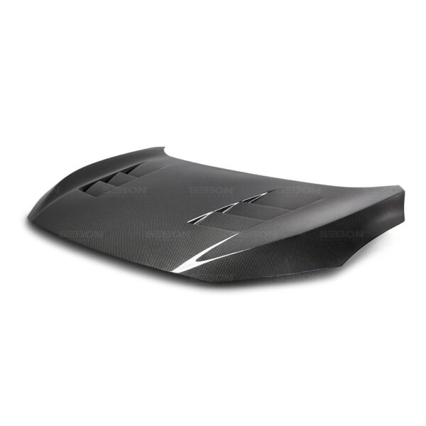 Seibon Carbon, HD16HDCV-TS, TS-style carbon fiber hood for 2016-2020 Honda Civic 2DR/4DR