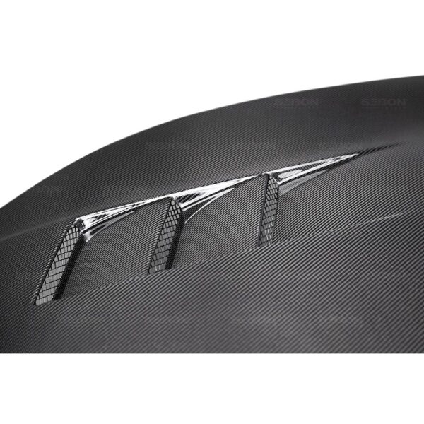 Seibon Carbon, HD16HDCV-TS, TS-style carbon fiber hood for 2016-2020 Honda Civic 2DR/4DR