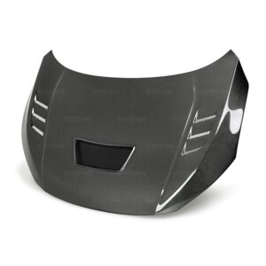 Seibon Carbon, HD17HDCVR-CV, CV-style carbon fiber hood for 2017-2020 Honda Civic Type R