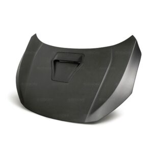 Seibon Carbon, HD17HDCVR-OE-DRY, OE-style Dry Carbon hood for 2017-2020 Honda Civic Type R *All Dry Carbon Products are Matte Finish