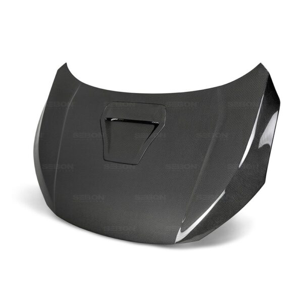 Seibon Carbon, HD17HDCVR-OE, OE-style carbon fiber hood for 2017-2020 Honda Civic Type R