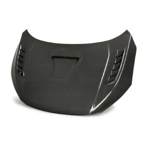 Seibon Carbon. HD17HDCVR-TSII, TSII-style carbon fiber hood for 2017 Honda Civic Type R