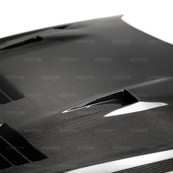 Seibon Carbon, HD17NSGTR-GTII, GTII-style carbon fiber hood for 2017-2020 Nissan GTR