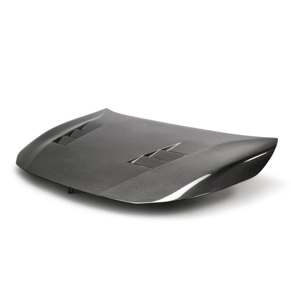 Seibon Carbon. HD19TYCOR-TS, TS-style carbon fiber hood for 2019-2021 Toyota Corolla Hatchback
