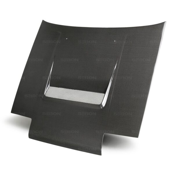 Seibon Carbon, HD8487TYAE86C-DV, DV-style carbon fiber hood for 1984-1987 Toyota Corolla AE86