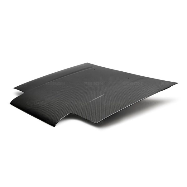 Seibon Carbon, HD8487TYAE86C-OE, OEM-style carbon fiber hood for 1984-1987 Toyota Corolla AE86