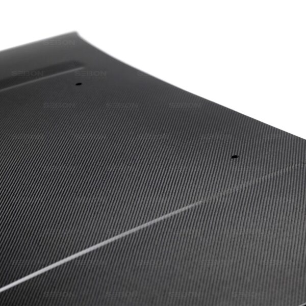 Seibon Carbon, HD8487TYAE86C-OE, OEM-style carbon fiber hood for 1984-1987 Toyota Corolla AE86