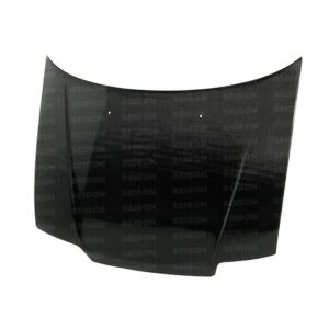 Seibon Carbon, HD8891HDCRX-OE, OEM-style carbon fiber hood for 1988-1991 Honda Civic HB/CRX