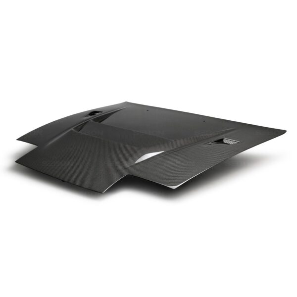 Seibon Carbon, HD8994NS240-DVII, DVII-style carbon fiber hood for 1989-1994 Nissan 240SX