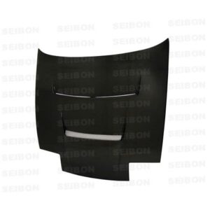 Seibon Carbon, HD8994NS240-DV, DV-style carbon fiber hood for 1989-1994 Nissan 240SX